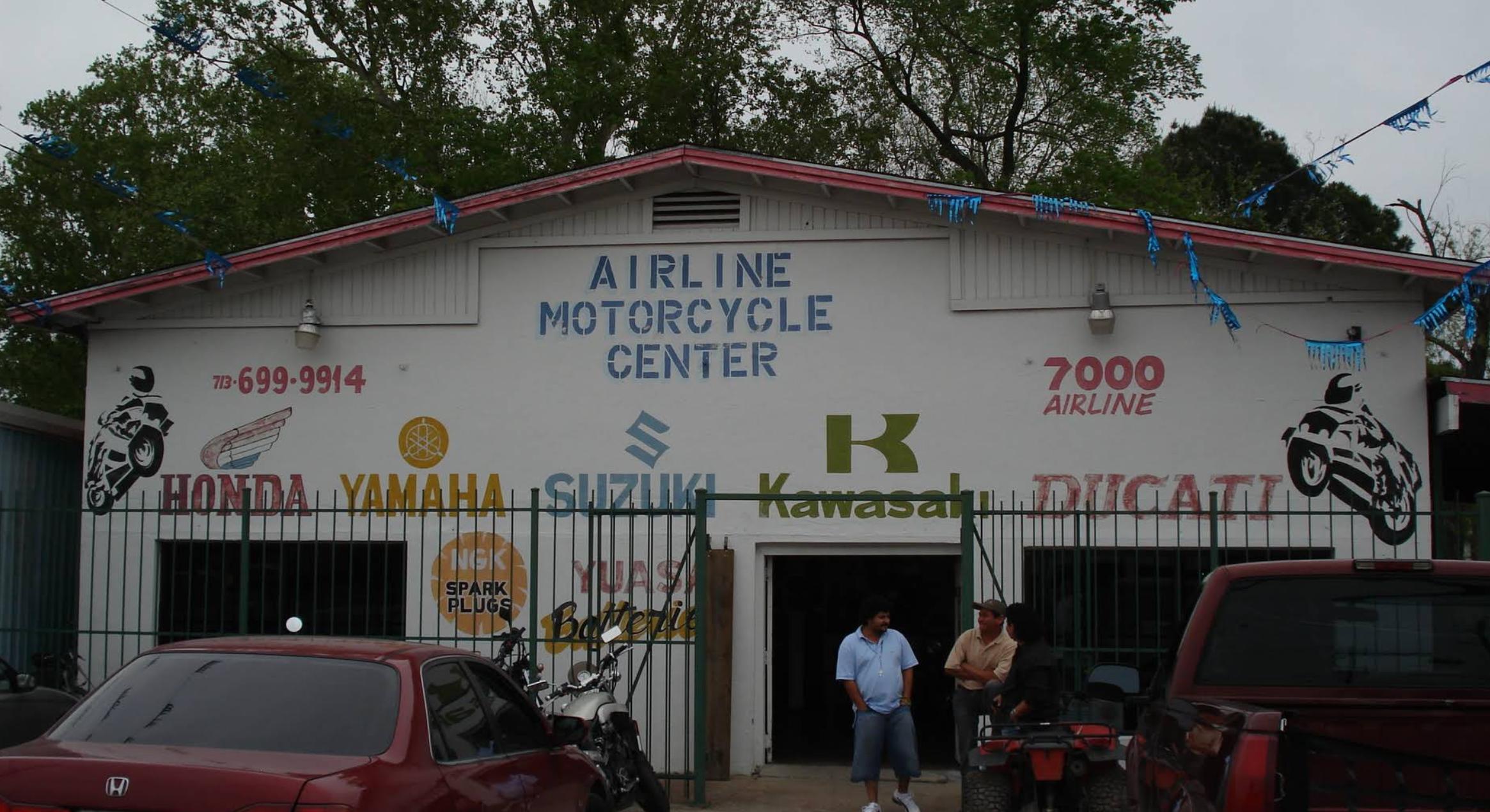 Airline Motorcycle Center - The original shop under my uncle
